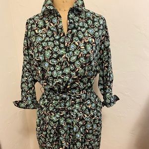 NWT Zara  cotton print dress